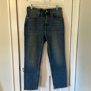 NWT Everlane, The Original Cheeky Jean, High rise Size 28